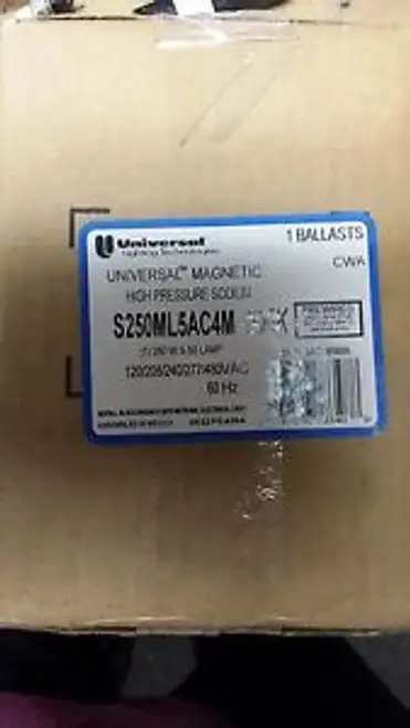 UNIVERSAL BALLAST LIGHTING ASSEMBLY S250ML5AC4M-500K S250ML5AC4M500K