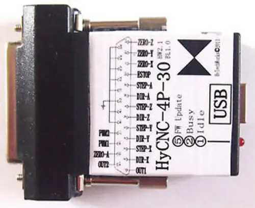4 axis 30KHz USB CNC adapter MACH3 plugin homing tool setting slave axis API