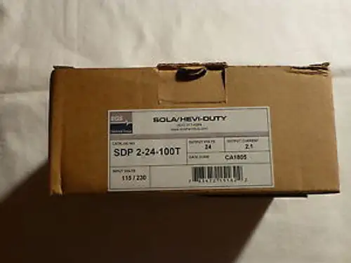 Sola SDP 2-24-100t 24VDC güç kaynağı