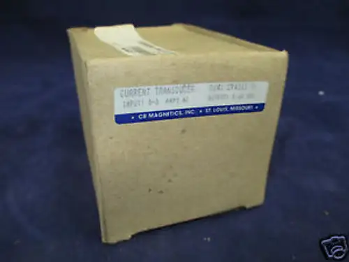 CR MAGNETICS INC CR4311-5 TRASDUTTORE DI CORRENTE 0-5 AMP AC 0-10 VDC