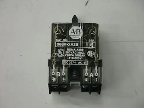 Allen Bradely Contact Block 800M-Xa2S