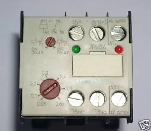 SIEMENS TIME DELAY RELAY 7PU2640-0AJ20