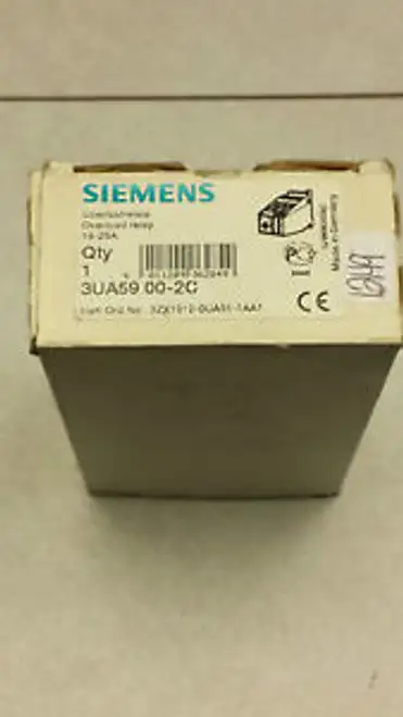Siemens 3UA5900-2C 過載繼電器