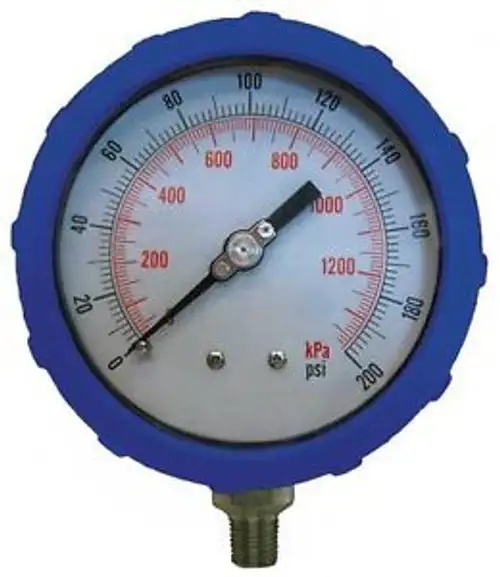 4EFG6 Pressure Gauge 4 In