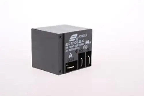 50pcs T91 SLC-12VDC-SL-C 5pin Black Electrical PCB Power Relay 30A 250VAC