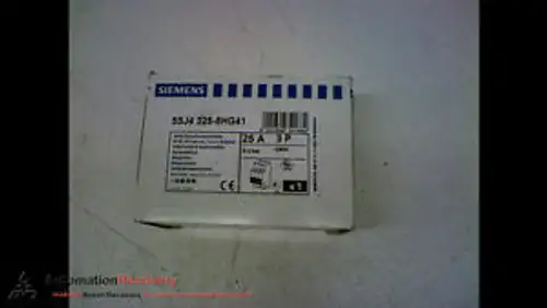 SIEMENS 5SJ4 325-8HG41 CIRCUIT BREAKER 3 POLE 25A 240V