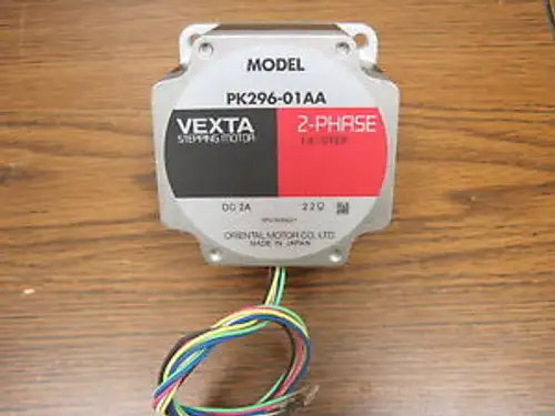Vexta PK296-01AA stepping motor 2 phase 1/8 step DC 2A -