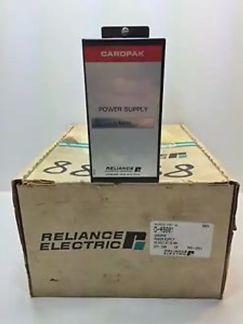 NEW RELIANCE ELECTRIC CARDPAK POWER SUPPLY 0-49001 049001 20 VOLT AT 76 MA