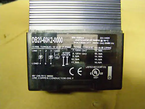 Watlow DB20-60K2-0000 電源控制器