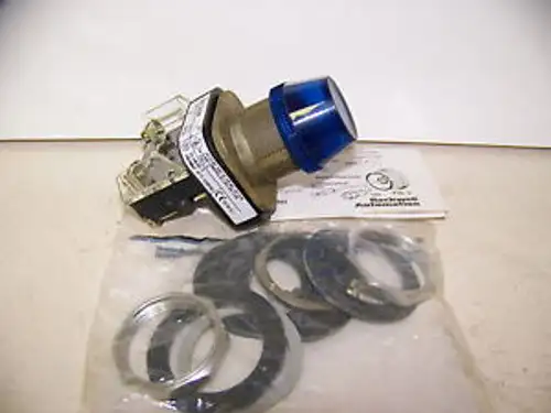 800T-Qh24B Allen Bradley Pilot Light Blue Type 4 13