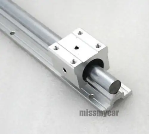 1 Set SBR16-600mm 16mm fully supported linear rail shaft rod+1 SBR16UU CNC(A)