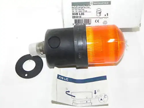 New TELEMECANIQUE XVBL35 ORANGE STEADY BEACON XVB-L35