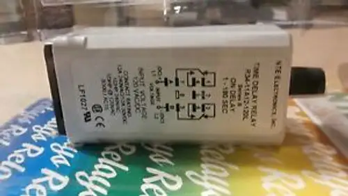 R34-11A12-120L NTE Time Delay Relay DPDT 12A 120VAC