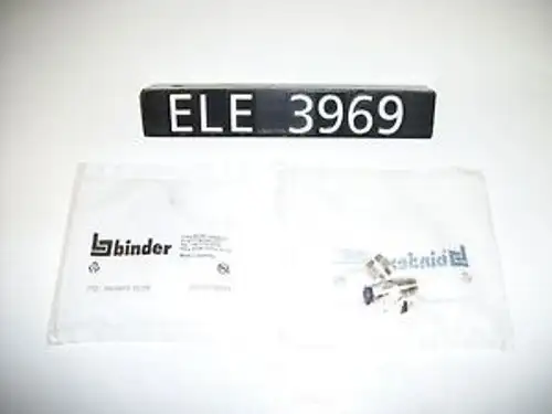 NEW Franz Binder 712 99 0413 10 05 5 Pin Male Connector 9 (ELE3969)