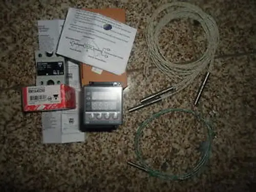 KIT 1X temperature controller + 1Xsolid-state relay + 3 resistances + 1 type K