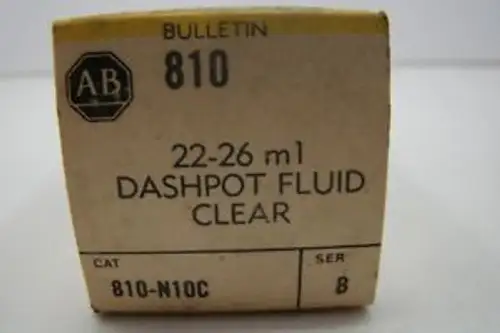 Allen Bradley 810-N10C Dashpot Fluid Clear
