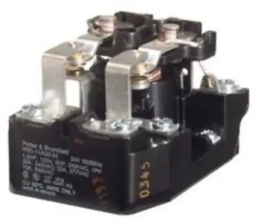 Te Connectivity Potter&Brumfield Prd-11Ay0-480 480Vac 25A Dpdt Power Relay Panel