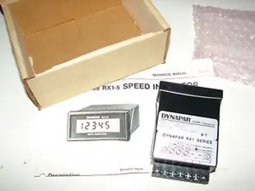 DYNAPAR RX1-502-A10-00 RX1-5 RATE INDICATOR