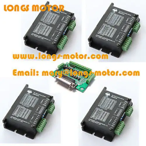 4 Axis Longs Stepper motor driver1.7A 128Micsteps DM420A for Nema14/16/17 motor