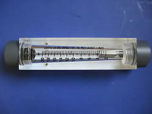 King 7510216A06 20Gpm 1 Npt Pvc/Acrylic Flowmeter