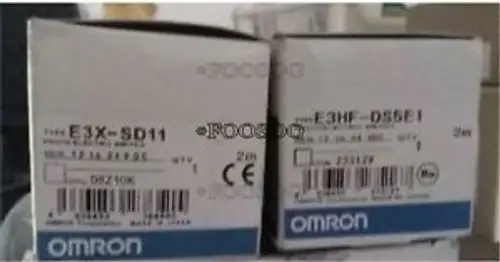 Omron E3X-Sd11 12-24Vdc 光電開關