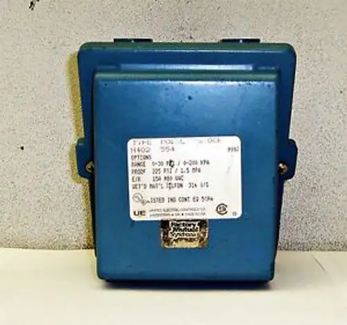 #Sls1F52 Valve Model-H402-554 Range-0-30Psi/0-200Kpa 16376Lr