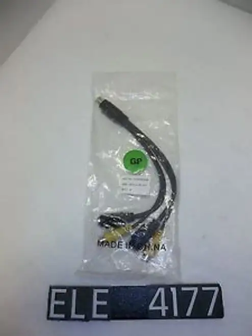 New Ati 6110020500G 9 Pin Cable For Video Input/Video Output 14 (Ele4177)