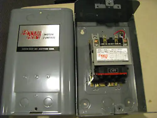 Arrow Hart Motor Control Relay Ah30-130-G-20 With Encl. Nsn:5945-01-044-9985