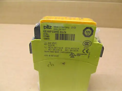 1 Pilz Pze-X4Vp 777583 Pzex4Vp Pze-X4Vp-3/24Vdc Safety Relay 24 Vdc 4 N/O