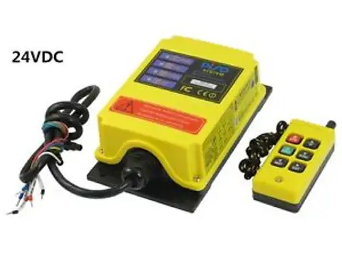 DC36V 6 Channels Hoist Crane Radio Remote Control System Controller