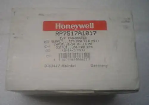 Honeywell RP7517A1017-1 E/P Transducer - - 60 Day