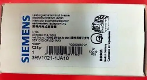 Siemens 3RV1021-1JA10 Breaker