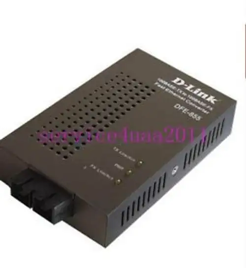 D-Link Dfe-855 10/100M マルチモード光ファイバーコンバーター