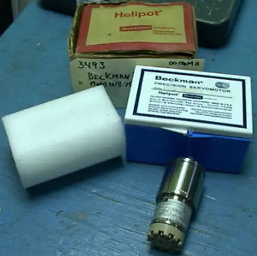 New Beckman 1018-75-011 Helipot Precision Servo Motor