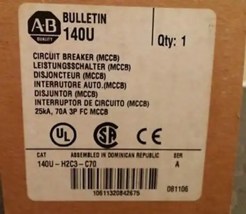 Allen Bradley 140U-H2C3-C70