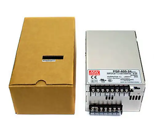Mean Well PSP-600-24 24V 25A 600W AC88~264V 170X120X93 スイッチング電源