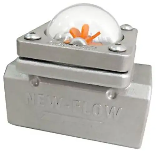 Sight Flow Indicator 3/8Npt -Flow Naw-2-S-V-2-1 Paddle-Style 316Ss Body