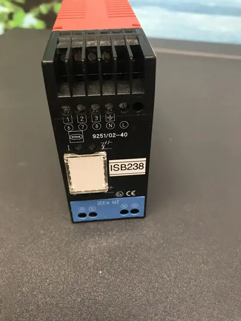 R Stahl 9251/02-40 Relay Repeater Switch Amplifier Intrinsically Safe Barrier