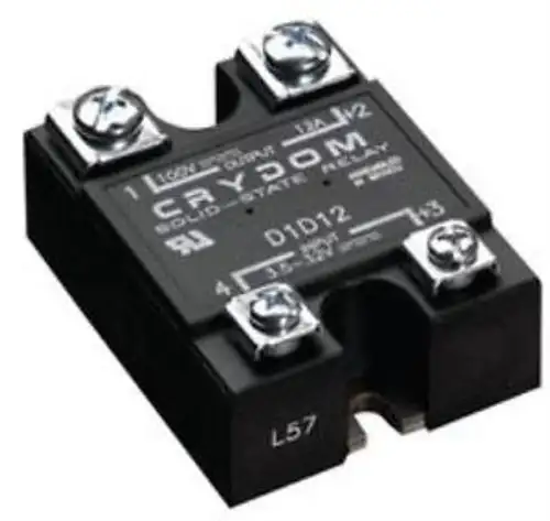 80K9302 Crydom D4D12 Ssr Panel Mount 400Vdc 32Vdc 12A