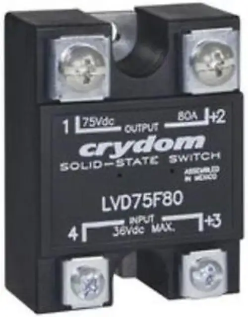 Crydom Lvd75B40H 11.5-12Vdc 40A relé de montaje en panel de estado sólido