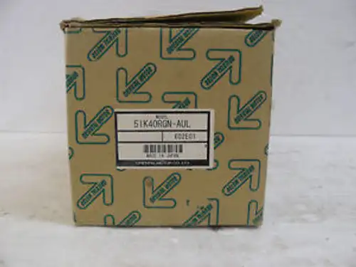 New Oriental Motor 5Ik40Rgn-Aul Speed Control Motor