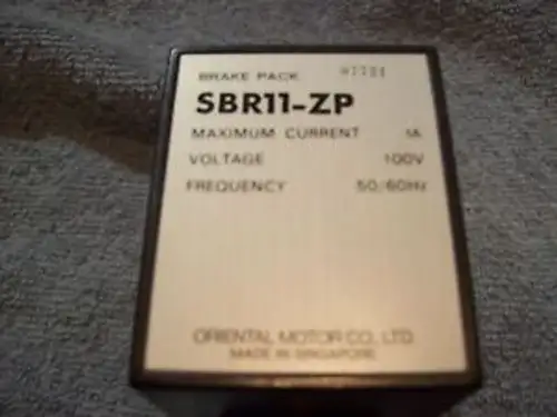 Oriental Motor Sbr11-Zp 1A 100V zestaw hamulcowy