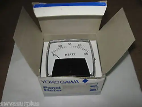 Yokogawa 254-350-Ajaj9 Frequency Meter 45-65Hz Rtg 120V