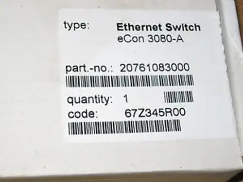 Econ 3080-A 8 Port Industrial Ethernet Switch