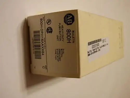 New 800-Dph16Aaxx64 Allen Bradley Heavy Duty Pushbutton 800H-Dph Dph16Aa Dph