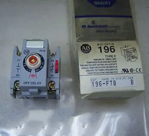 Allen Bradley 6710 196-Ftb Pneumatic Timer