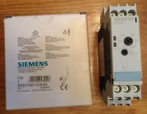 Siemens 3Rs1100-1Ck30 Temperature Monitoring Relay