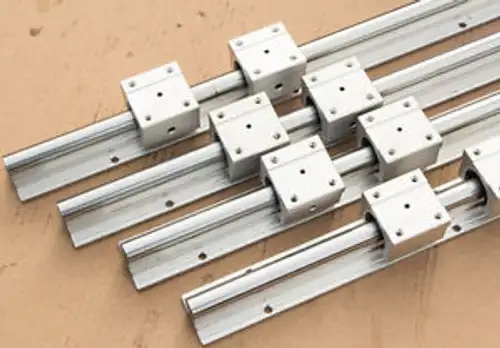 4Pcs Sbr10-800/900Mm 10Mm Fully Supported Linear Rail Shaft Rod+8Pcs Sbr10Uu