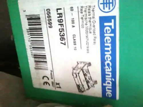 Schneider LR9F5367 60-100A 熱過載繼電器