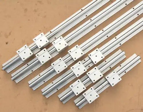 6Pcs Linear Guide Rails Sbr12-500Mm/500Mm/200Mm+12Pcs Sbr12Uu Blocks A